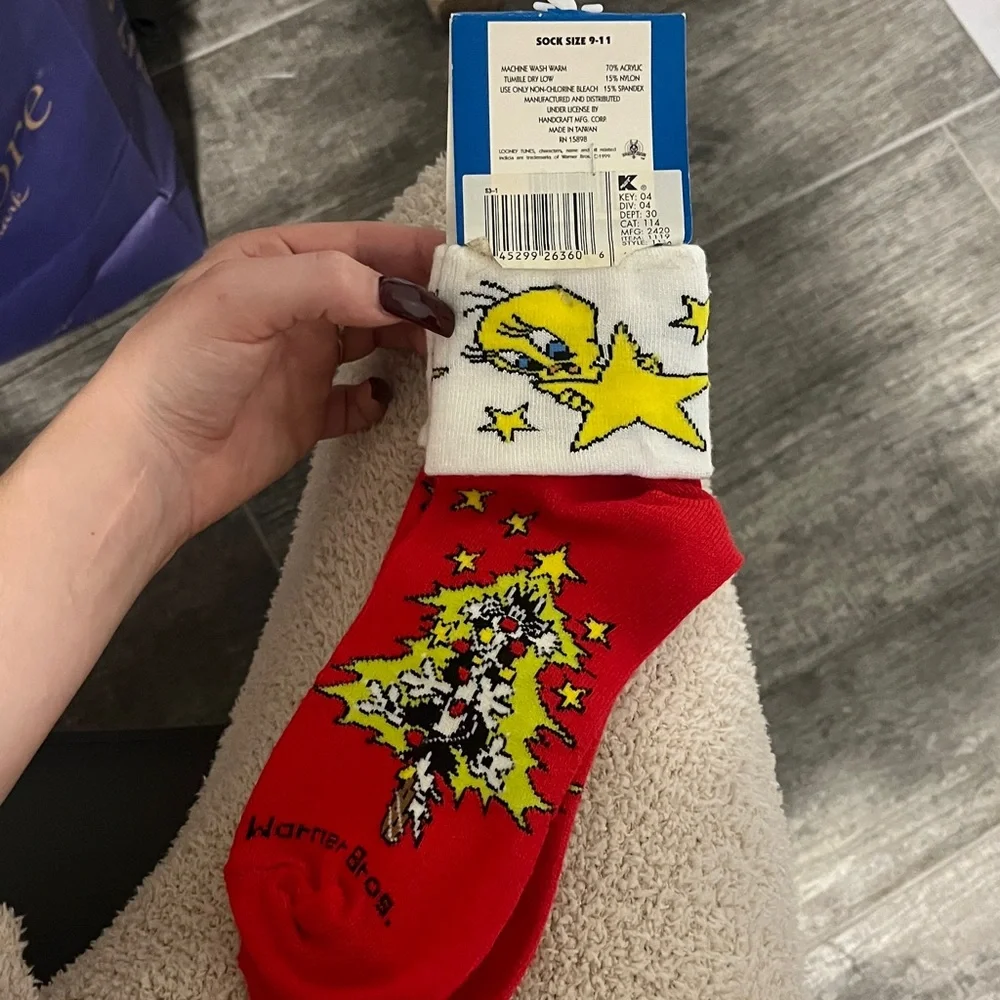 Vintage Looney Tunes socks